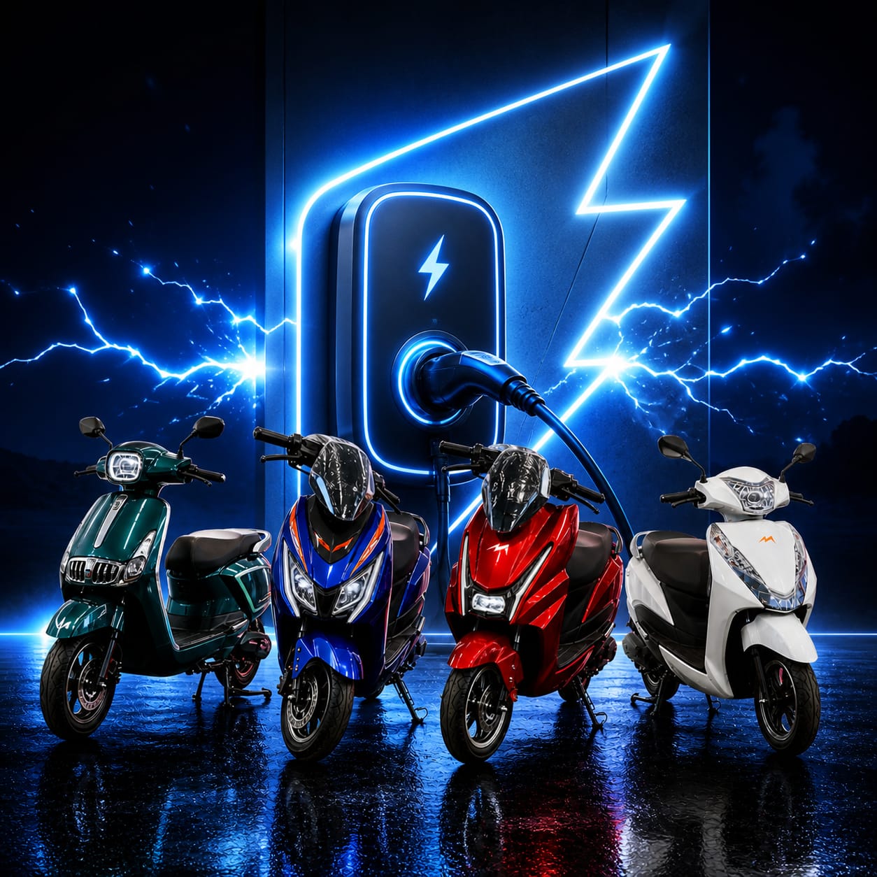 Electric Scooter Charging